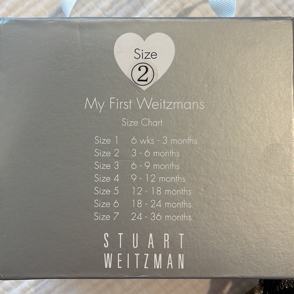 Stuart Weitzman “My First Weitzmans” Baby Pali Ballet Shoe - Picture 5 of 5